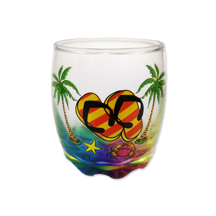 Customized Logo Party Beach Souvenir St Maarten Turtle Shot Glasses