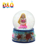 Custom Ocean Beach Souvenir Polyresin Mermaid Snow Globe