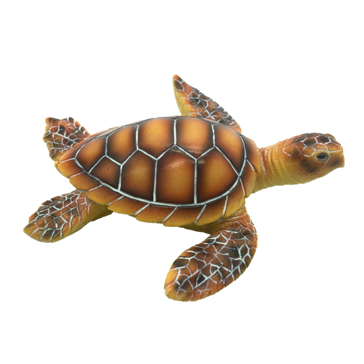 Tourist Souvenir Polyresin Sea Turtles Statue Resin Turtle Craft Figurine for Home Decor