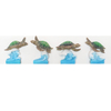 Wholesale Tourist Souvenirs Custom Hand Painted Beach Resin Turtle Fridge Magnet