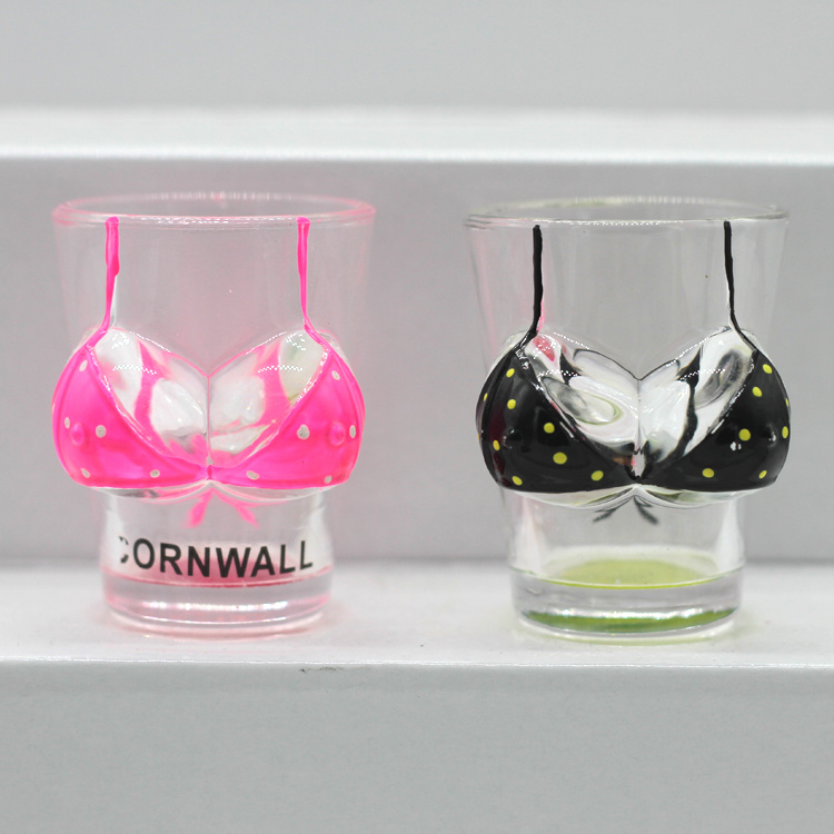 Unique Shaped Souvenir Beach Women Body Sexy Bikini Shot Glass