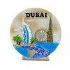 Dubai Souvenir Gift Resin Scenery Plate Custom Souvenir Plate