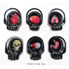 Custom Logo Portable Souvenir Glass Skull Ashtray