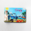 Customized Beach Tourist Gift Italy Florence Sicily Souvenir Fridge Magnet