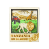 Africa South Africa Kenya Tanzania Souvenir Five Animal Wood Magnet