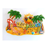 Customized Resin Beach Tourist Souvenirs Thailand Pattaya Fridge Magnet