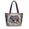 Wholesale National Style Shoulder Bag Thailand Elephant Tote Bag