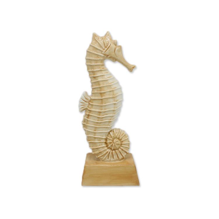 Wholesale Sea Ocean Style Ceramic Animal Figurines for Home Decor