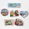 Custom Resin 3D Printing Tourist Gift World City Souvenir Fridge Magnet