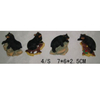 Custom Hand Printed Resin Tourist Souvenir Black Bear Fridge Magnet