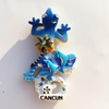 Wholesale Custom Resin Turtle Magnet Cancun Mexico Souvenir Fridge Magnet