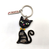 Wholesale Custom Paris Souvenir Metal Lucky Black Cat Keychain