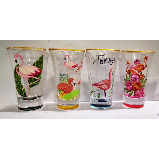 Wholesale Custom Logo Souvenir 2oz Tequila Bullet Tall Shot Glass