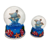 Factory Custom Resin Beach Souvenir Snow Globe Turtle Sea Life Water Globe