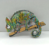 Wholesale Custom Resin South America Souvenir Lizard Iguana Fridge Magnet