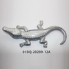 Home Ornament Animal Sculpture Resin 3D Crocodile Statue