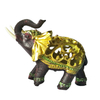 Polyresin Elephant Figurines for Home Decor Ornament