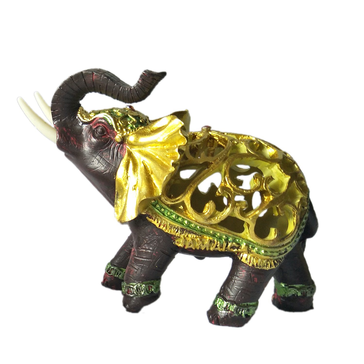 Polyresin Elephant Figurines for Home Decor Ornament