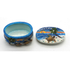 Hand Painted Tourist Souvenir Jewelry Storage Box Resin Box