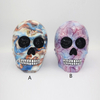 Polyresin Handmade Crafts Head Skeleton Sculpture Resin Home Decor Figurines Art Skull Statue