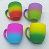 Custom Logo Gradient Color Soft Touch Caribbean Beach Souvenir Mug