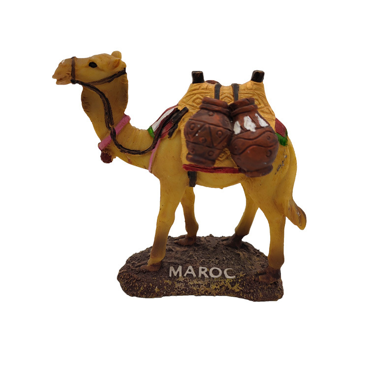 Home Decoration Arab Dubai Souvenir Resin Camel Statues Animal Sculptures