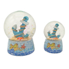 Custom Logo Beach Souvenir Mini Turtle Dolphin Snow Globe Ball Resin Craft