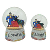 Custom Printing Decal Resin Spain Souvenir Barcelona Snow Globe