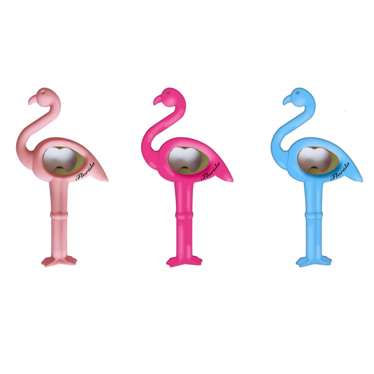 Wholesale Marine Life Beach Souvenir Beer Bottle Opener Cute Animal Silicone Bottle Opener