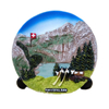 Customized Tourist Gift 3D Landscape Souvenir Resin Plate