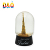 Wholesale Resin 3D Building Tower Tourist Souvenir Dubai Snow Globe