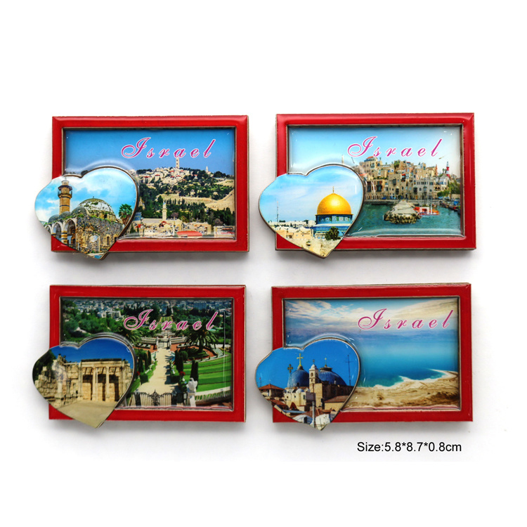 Custom Middle East Travel Souvenirs Egypt Arab Qatar Israel Souvenir Fridge Magnet