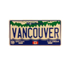 Customized Logo Metal Mini License Plate Gift Canada Souvenir Fridge Magnet