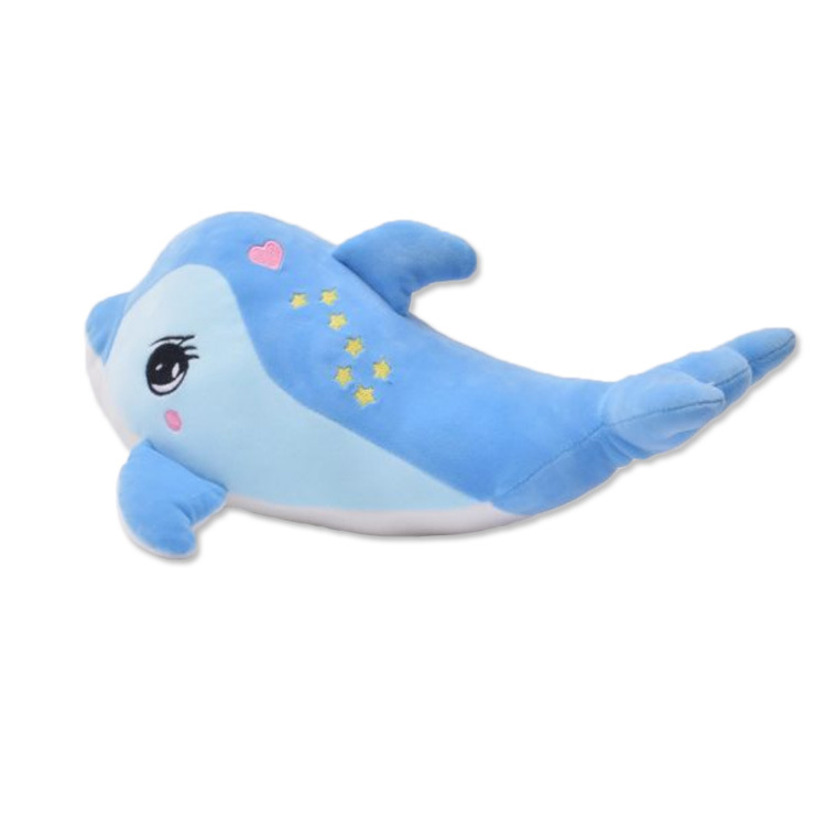 Wholesale Cartoon Soft Plush Stuffed Toy Whale Plush Toy for Kids Gift