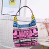 Customized Logo City Name Canvas Crossbody Bag Tourist Souvenir Women Shoulder Bag