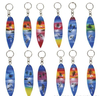 Wholesale Promotion Gift Beach Souvenir Wood Surfboard Keychain