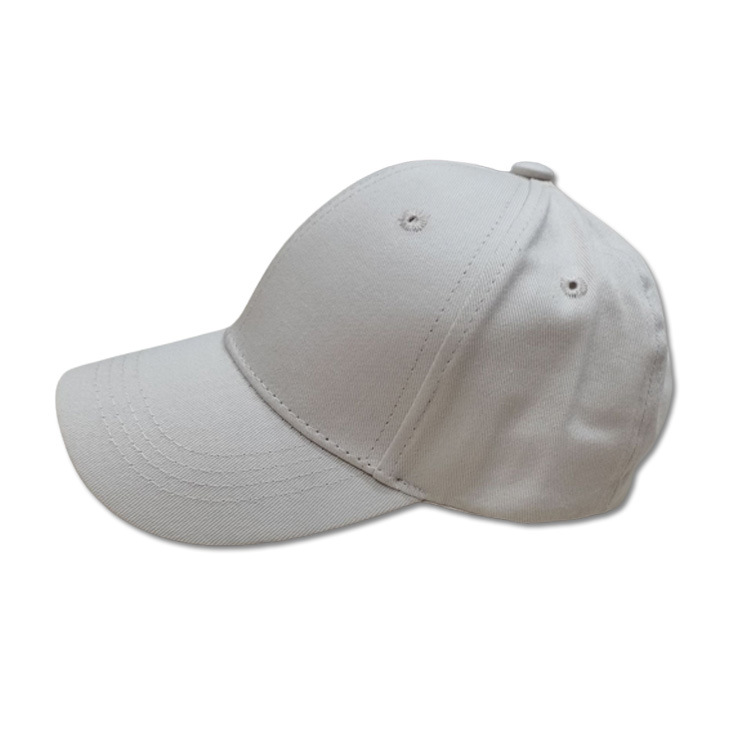 Custom Logo Cotton Sport Dad Hat Plain White Baseball Cap