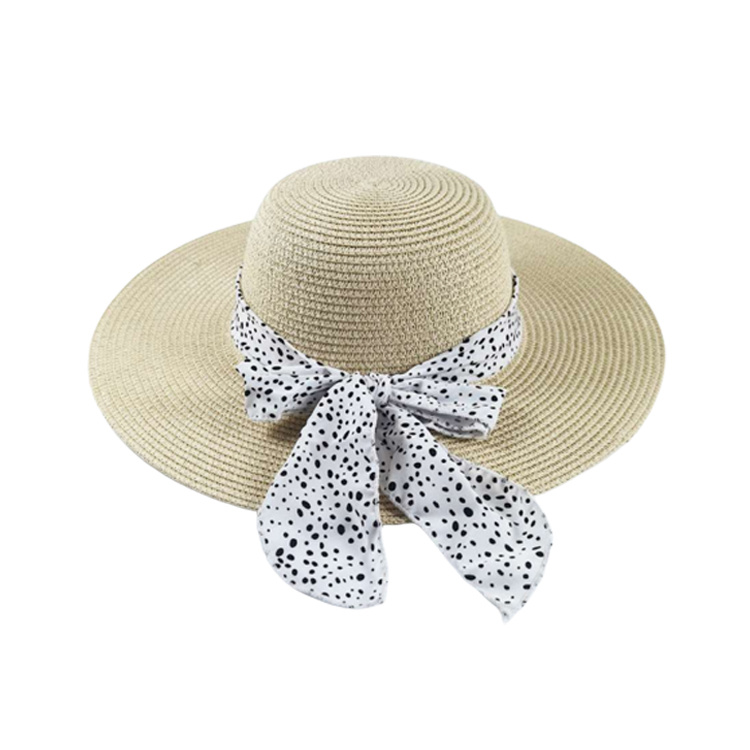 Wholesale Outdoor Travel Summer Women Fedora Beach Straw Hats