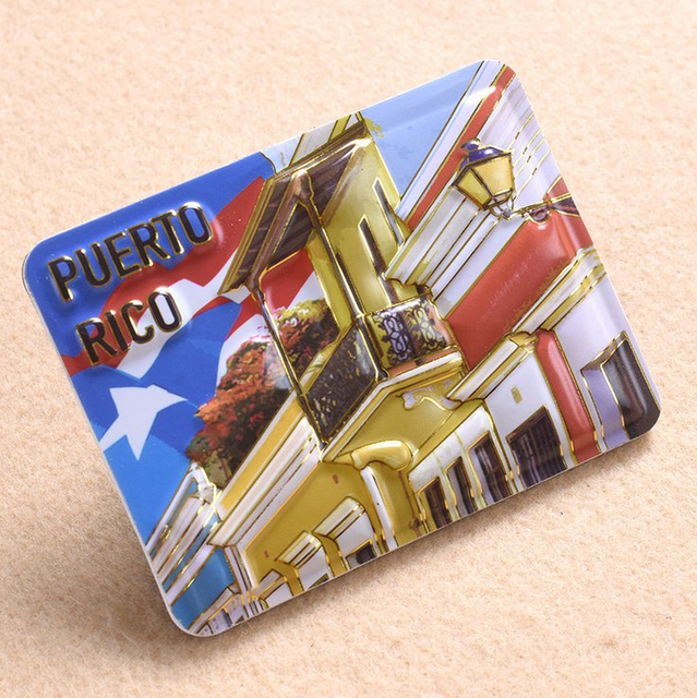 Wholesale Custom Embossed Printing Tourist Souvenir EVA Foam Fridge Magnet