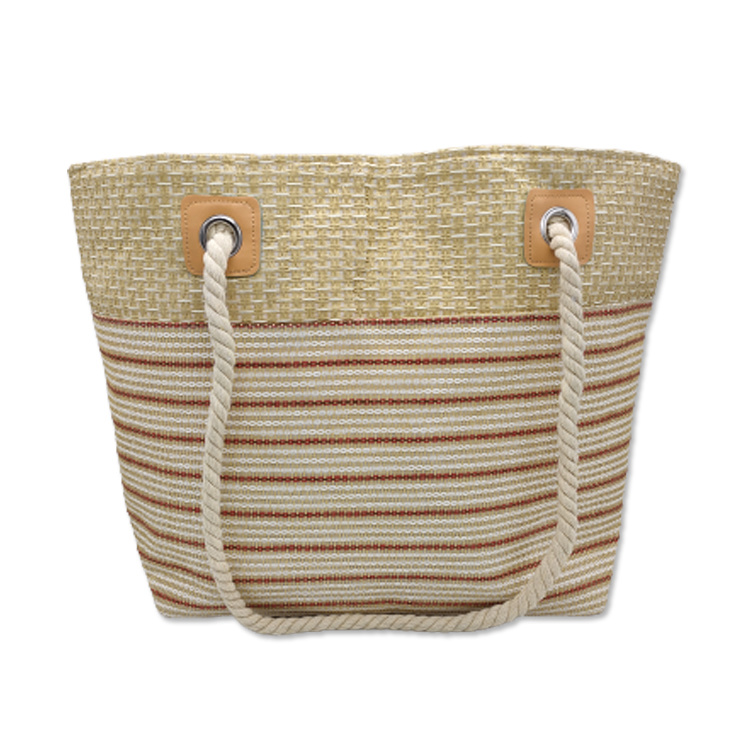 Fashion Women Outdoor Casual Nature Souvenir Jute Bags Wholesale Jute Beach Tote Bags