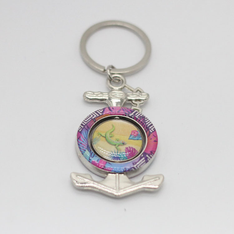 Factory Custom Alloy Metal Egypt Souvenir Keychain