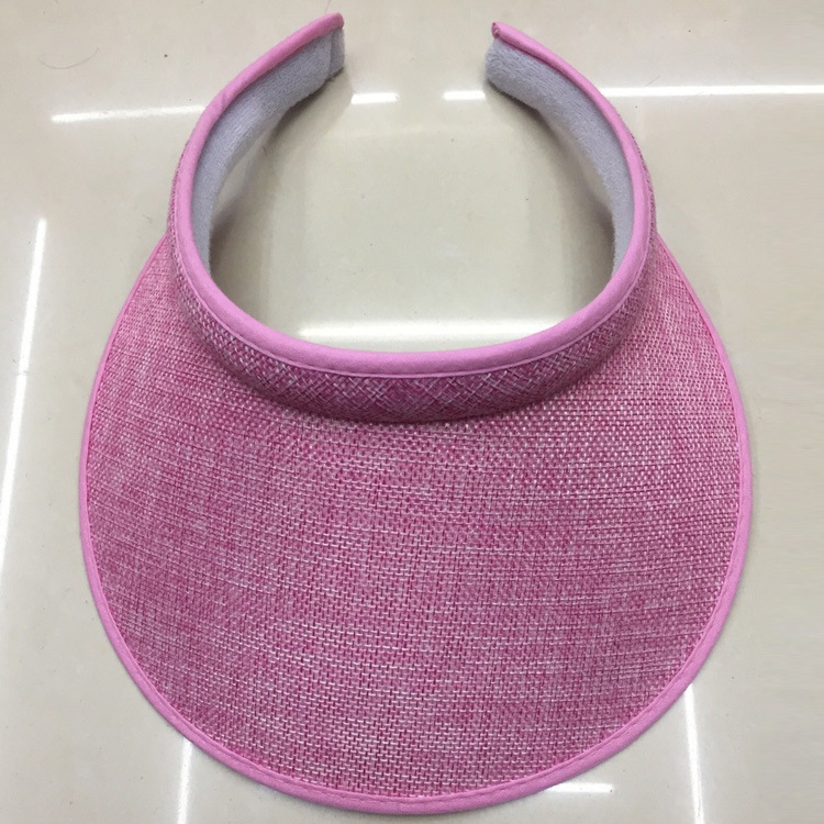 Wholesale Cheap Outdoor Travel Sun Hat Summer Beach Straw Beach Visor