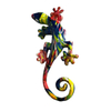 Resin Lizard Wall Decor Animals Craft Sculpture Art Hanging for Indoor Living Room Outdoor Garden Decoration