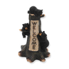 Home Garden Decorative Custom Wild Animals Sculpture Resin Black Bear Statue