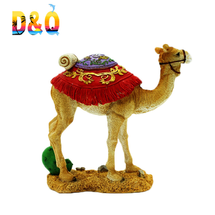 Custom Resin Camel Figurine Souvenir Gift Camel Statue for Home Decor