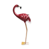 Garden Standing Pink Flamingo Ornaments Statue Tall Yard Art Decor Metal Bird Sculpture