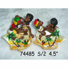 Resin Jamaica Statue Tourist Funny Rasta Ashtray for Souvenir