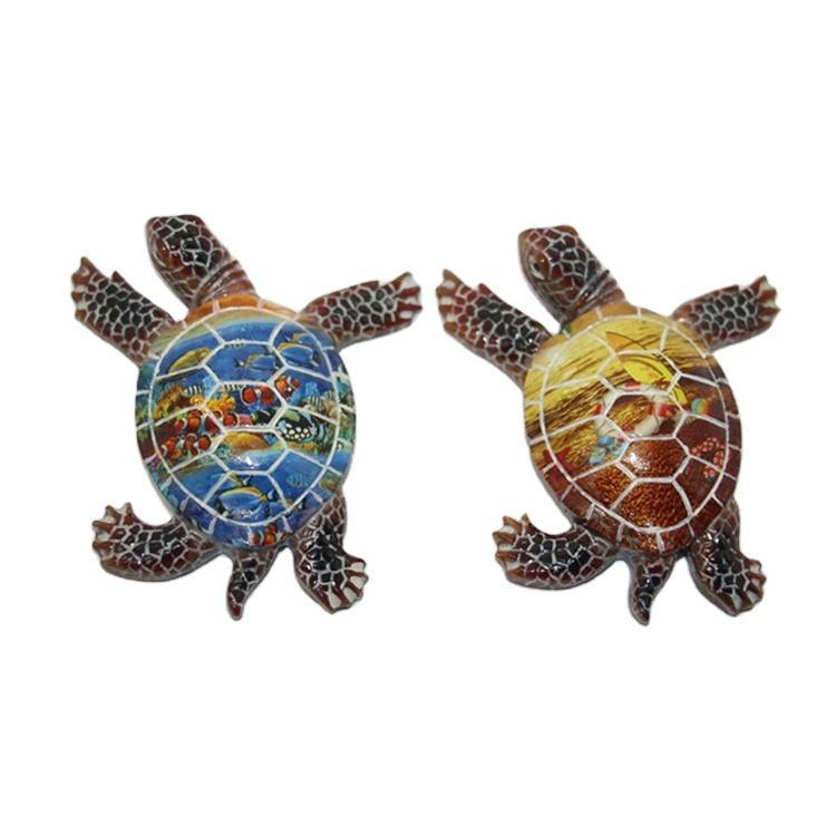 Tropical Islands Caribbean Tourist Souvenir Gift Beach Sea Animal Turtle Statue Resin for Home Decor