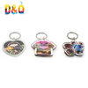 Custom Shape Plastic Acrylic Keychain for Souvenir Gift