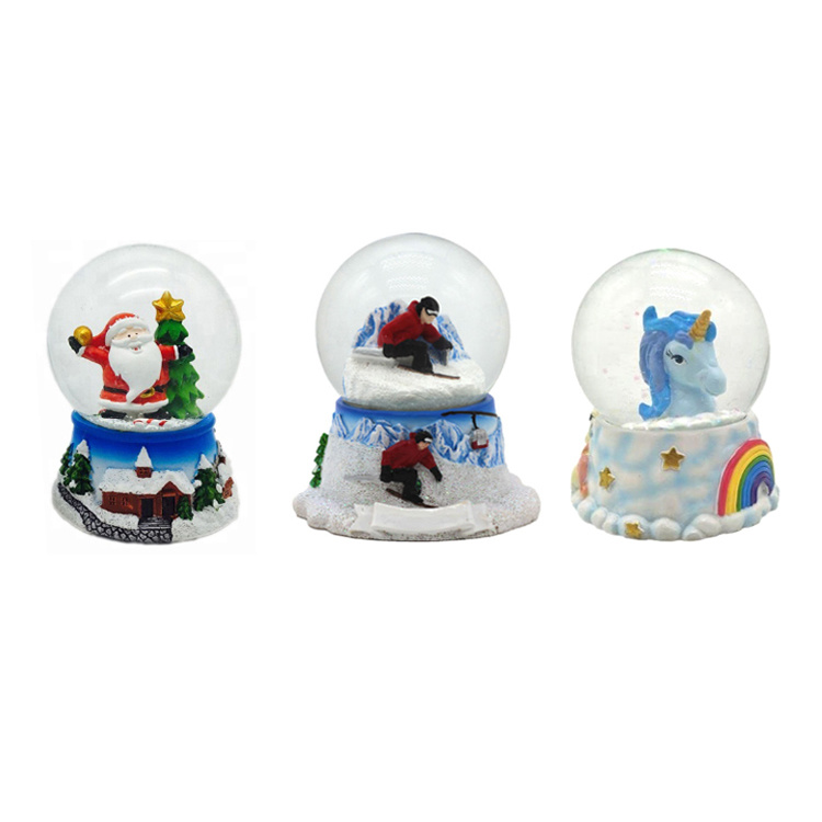 Wholesale Las Vegas Souvenirs Resin Landscape Building Snow Globe Custom Snow Globe